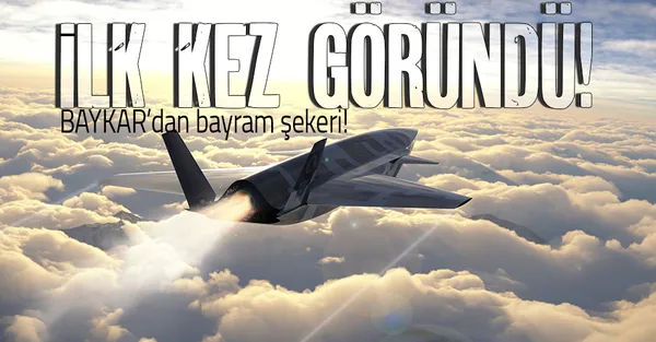 BAYKAR'dan bayram müjdesi! Muharip İnsansız Uçak Sistemi'nin görüntüleri ilk kez paylaşıldı!-1