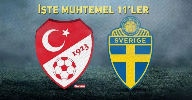 Milli maç hangi kanalda? Türkiye İsveç maçı saat kaçta, ne zaman? Türkiye İsveç muhtemel 11’ler