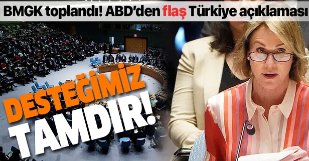 Son dakika: BMGK İdlib konusunu görüşmek için toplandı | ABD: Türkiye'ye desteğimiz tamdır