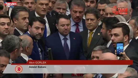Adalet Bakanı Akın Gürlek yemin etti