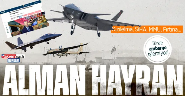Alman Die Welt'ten Türkiye'nin savunma sanayisine büyük övgü! Kızılelma, MMU, Fırtına Obüs'ü... Hepsine hayran kaldılar