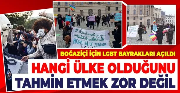 Boğaziçi Üniversitesi’ndeki provokasyona Almanya’daki LGBT üyelerinden destek