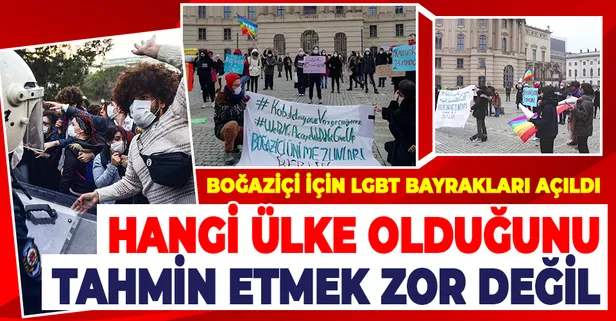 Boğaziçi Üniversitesi'ndeki provokasyona Almanya'daki LGBT üyelerinden destek