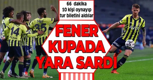 Fenerbahçe kupada Karacabey’i eledi! Kanarya adını son 16’ya yazdırdı