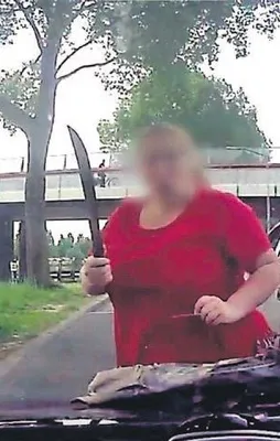 Trafikte pala çekti