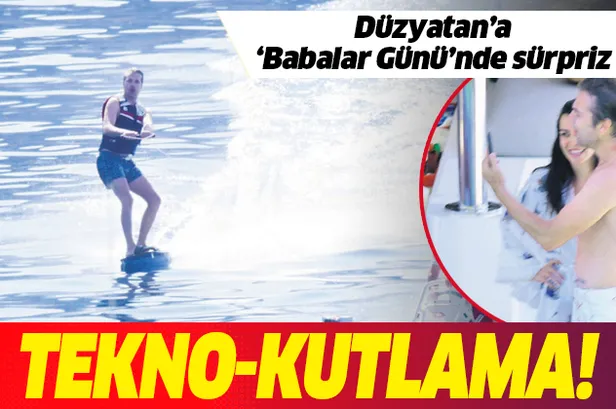 Engin Altan Düzyatan ve Neslişah Alkoçlar Bodrum tatilinde! Emir Aras ve Alara 'Babalar Günü'nü böyle kutladı-1