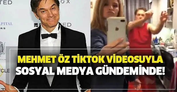 Doktor Mehmet Öz TikTok videosu ile sosyal medyayı yıktı geçti! Kadın elbisesi giydi ve...
