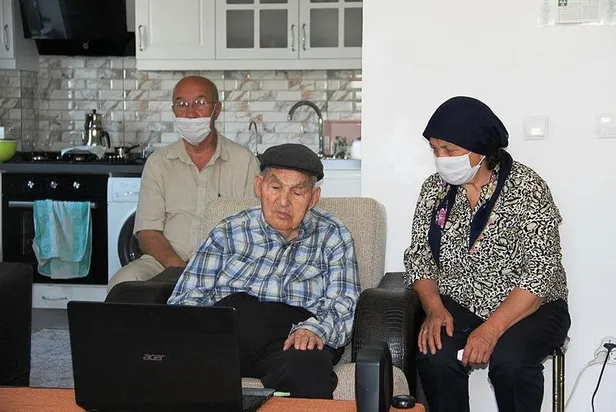 Başkan Erdoğan'dan 91 yaşındaki Mehmet Amca'ya doğum günü sürprizi-3