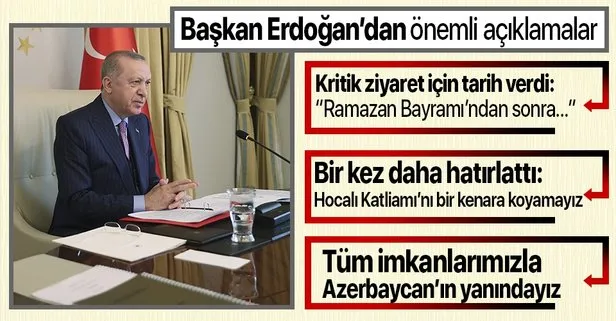 Son dakika: Başkan Erdoğan’dan Türk Konseyi Devlet Başkanları Zirvesi’nde önemli açıklamalar