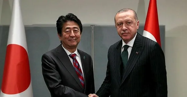 Başkan Erdoğan Japonya Başbakanı Abe ile görüştü