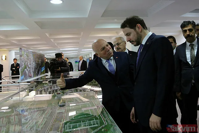 Bakan Albayrak'a Erzurum'da vatandaşlardan yoğun ilgi