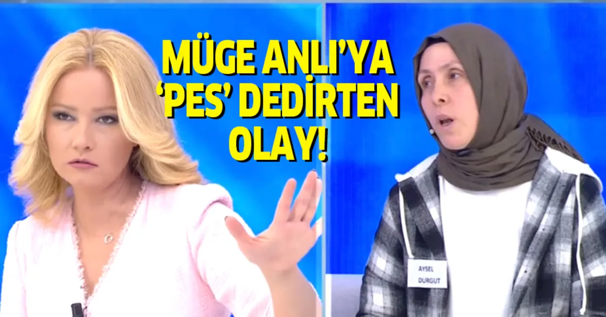 Müge Anlı canlı yayınında ’pes’ dedirten olay: Kocanı bana bedava versen tuvaletime fırça diye almam