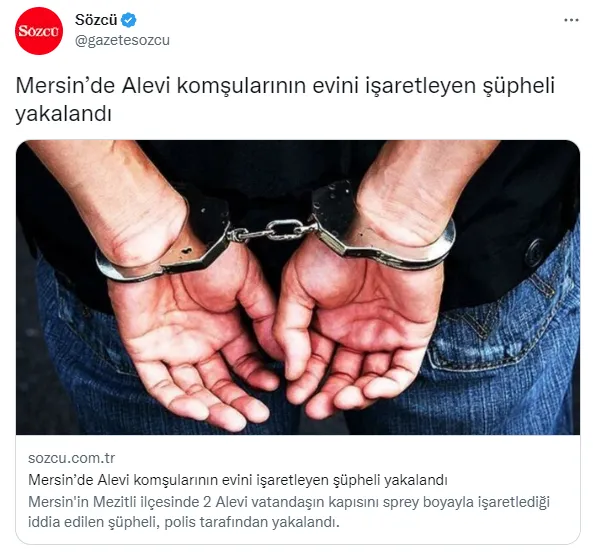 Mersin Valiliğinden 2 evin kapısının işaretlenmesine ilişkin flaş açıklama