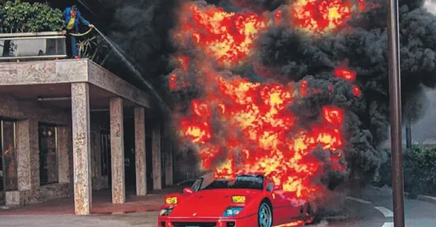 Ferrari’ye bahçe hortumu!