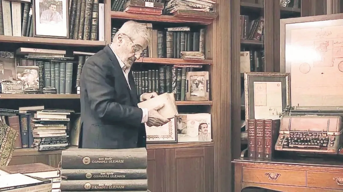 Sadık Albayrak Son Devir Osmanlı Uleması kültür hazinesi oldu