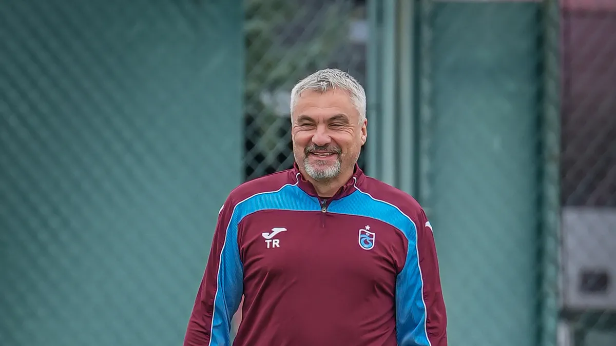 Trabzonspor'da Thomas Reis'ten Hearts maçı öncesi rotasyon sinyali