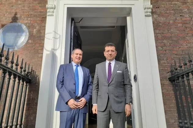 İBB Başkanı Ekrem İmamoğlu'ndan Sykes Picot ve Sevr’in mimarı Chatham House'a ziyaret