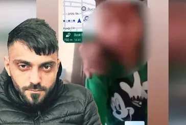 Boşanma aşamasındaki eşine tehditler yağdırdı oğlunun boğazına bıçak dayadı!