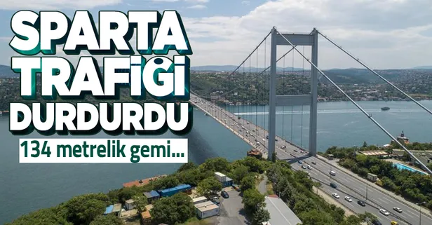 Son dakika: İstanbul Boğazı'nda gemi arızası! Gemi kurtarıldı