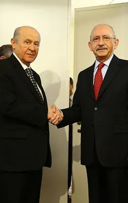 Kılıçdaroğlu-Bahçeli görüşmesi başladı