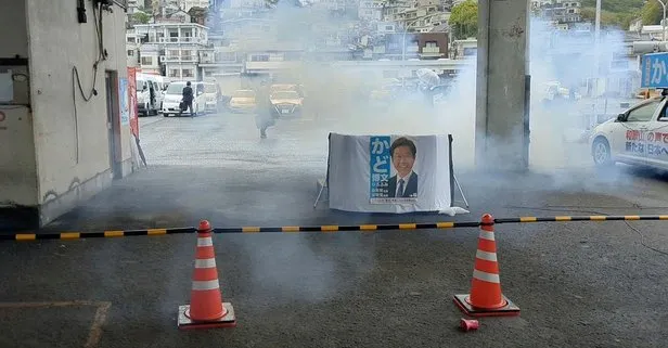 Japonya Başbakanı Kişida’nın, Wakayama ziyaretinde patlama!  Akıllara Abe suikastı geldi