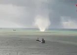 Zonguldak açıklarında hortum göründü