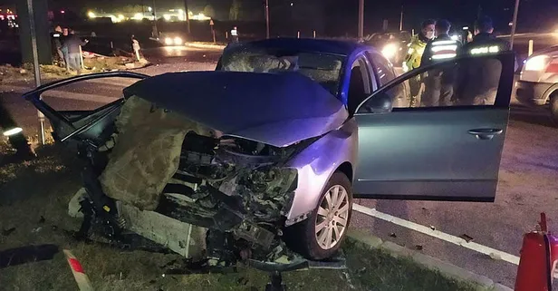 Tekirdağ’da korkunç kaza! Kamyon ile otomobil birbirine girdi: 1 ölü, 3 yaralı