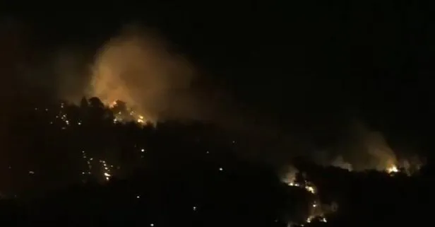 Çanakkale’de korkutan orman yangını! Çok sayıda ekip sevk edildi