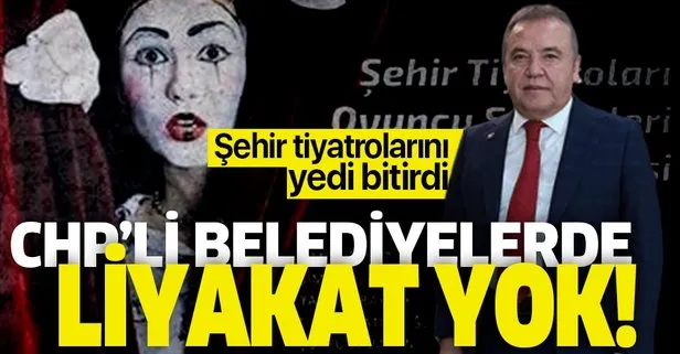 CHP’li Muhittin Böcek’ten bir skandal daha! Oyuncuları seçmelere sokmadan Şehir Tiyatrolarına aldı!