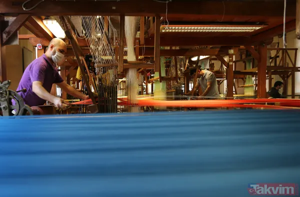 Yapımı bir yıl sürecek halıya tam tamına 20 milyon ilmek atılacak - 11