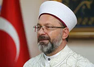Diyanet İşleri Başkanı Ali Erbaştan koronavirüs tedavi süreciyle ilgili ilk açıklama
