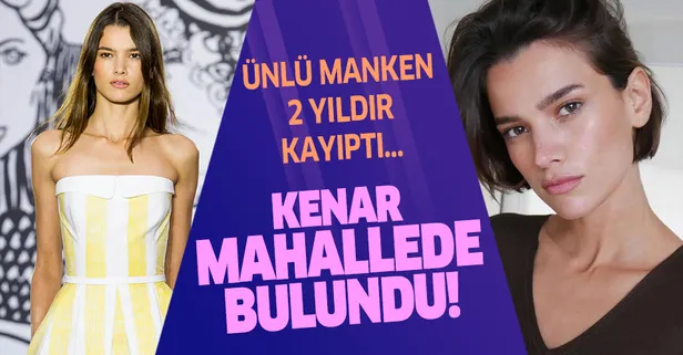 Ünlü model 2 yıldır kayıptı! Gece kondu mahallesinde ortaya çıktı