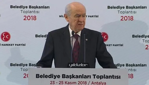MHP lideri Devlet Bahçeli'den yerel seçimler öncesi flaş aday açıklaması