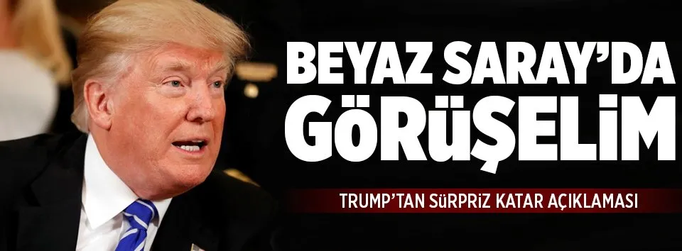 Trump, Katar Emiri’ni Beyaz Saray’a davet etti