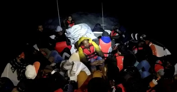 Son dakika: Bodrum’da 44 düzensiz göçmen kurtarıldı