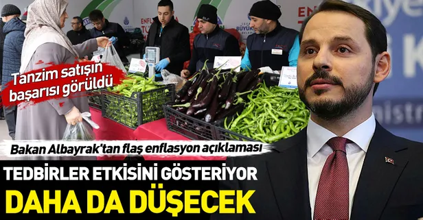 Bakan Albayrak'tan flaş enflasyon açıklaması