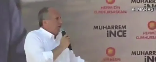 Muharrem İncenin cuma namazı sözleri güldürdü