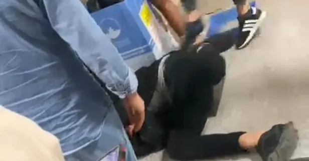 Metroda kadınların fotoğraflarını çekiyor yalanıyla darbedildi