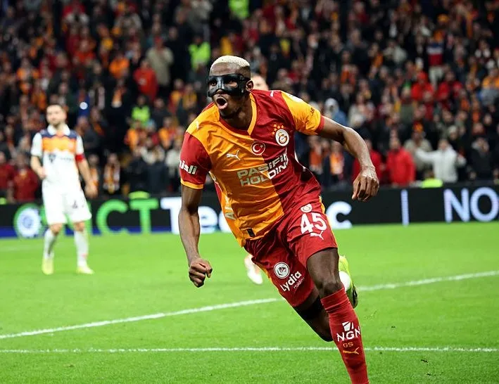 Osimhen Gençlerbirliği maçında sahada