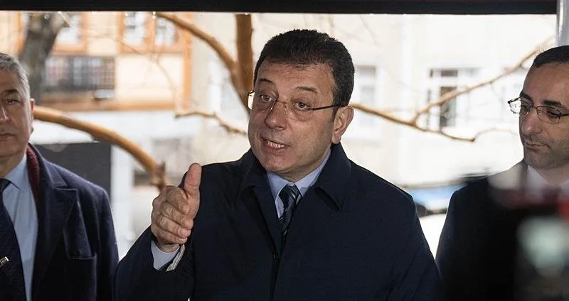 CHP'li İstanbul Büyükşehir Belediye (İBB) Başkanı Ekrem İmamoğlu (AA)