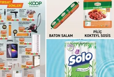 Tarım Kredi Market 9-19 Şubat indirimli katalog! 65 üründe fiyatlar düştü: Isıtıcı, dikey süpürge...