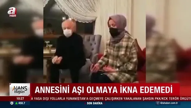 Fahrettin Koca aşı olmak istemeyen Anaokulu öğretmenini ikna etti!