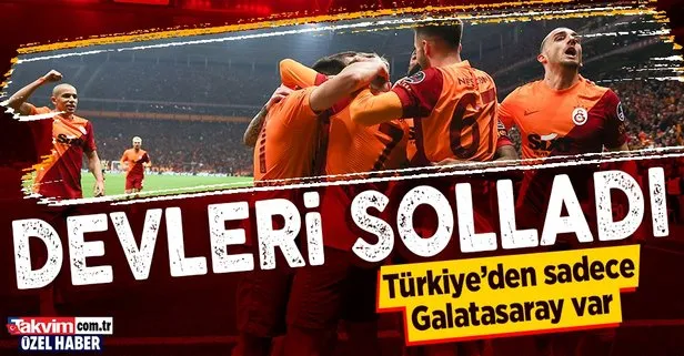 Türkiye’den sadece Galatasaray var! Cimbom değeriyle Avrupa devlerini solladı
