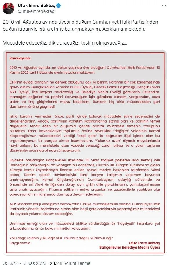 bay-kemalistler-ekrem-imamogluna-kazan-kaldirdi-memlekete-verecegi-zarari-biliyorum-istifa-eden-ufuk-emre-bekt-1699884731319.jpg 'Bay Kemalistler' Ekrem İmamoğlu'na kazan kaldırdı: Memlekete vereceği zararı biliyorum! İstifa eden Ufuk Emre Bektaş'tan "Alevi" çıkışı...-4