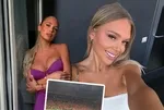 Katharina Amalia'yı hangi futbolcu çağırdı? Galatasaray maçını tribünden izledi! Maserati marka araç detayı...