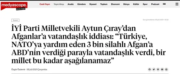 iyi-partili-aytun-cirayin-3-bin-afgan-turkiye-cumhuriyeti-vatandasi-yaptirildi-iddiasi-yalan-cikti-1631116614457.jpg İYİ Partili Aytun Çıray'ın '3 bin Afgan Türkiye Cumhuriyeti vatandaşı yaptırıldı' iddiası yalan çıktı-2