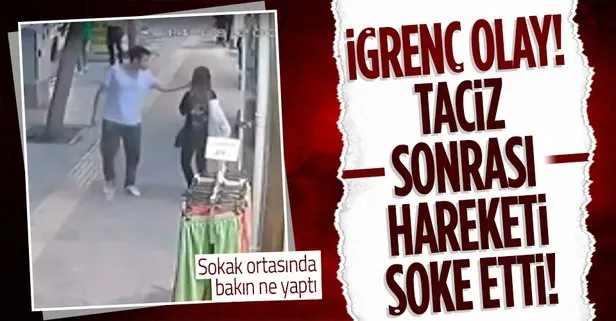 Ankara’da sokak ortasında taciz! Sonrasında yaptığı şoke etti