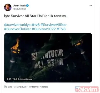 Survivor 2022 fragmanı yayınlandı kavga çıktı ’adam etmesini iyi biliriz ’ Acun Ilıcalı’nın intihar timi Yasin, Mert, Hakan, Sercan...
