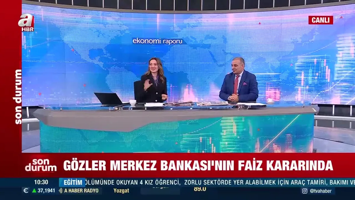 Merkez Bankası faiz kararını açıklıyor