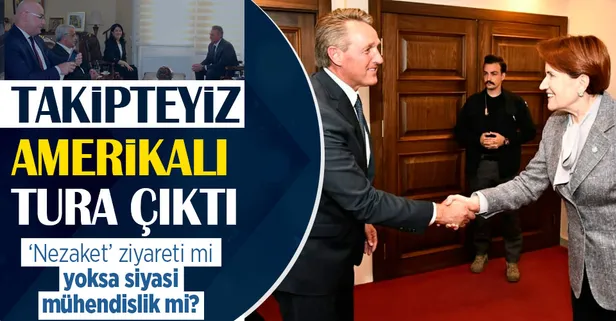ABD Büyükelçisi Jeff Flake'ten önce HDP'ye sonra İYİ Parti'ye ziyaret! Takipteyiz...